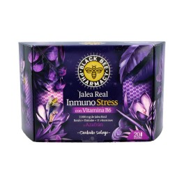Black Bee Jalea Real Inmuno Stress con 20 ampollas