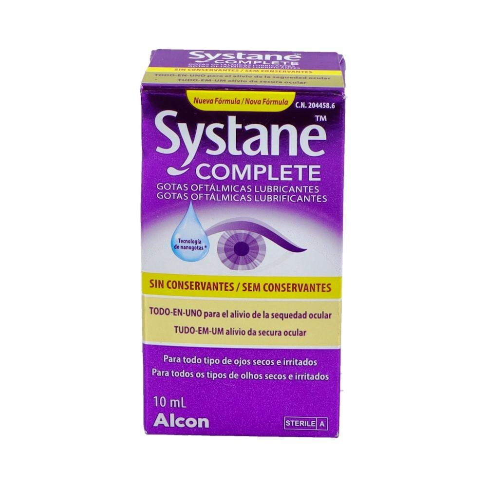 Systane Complete Gotas Oftálmicas Lubricantes sin Conservantes 10ml