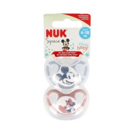 Nuk Space Chupete Silicona Minnie 6-18M 2uds