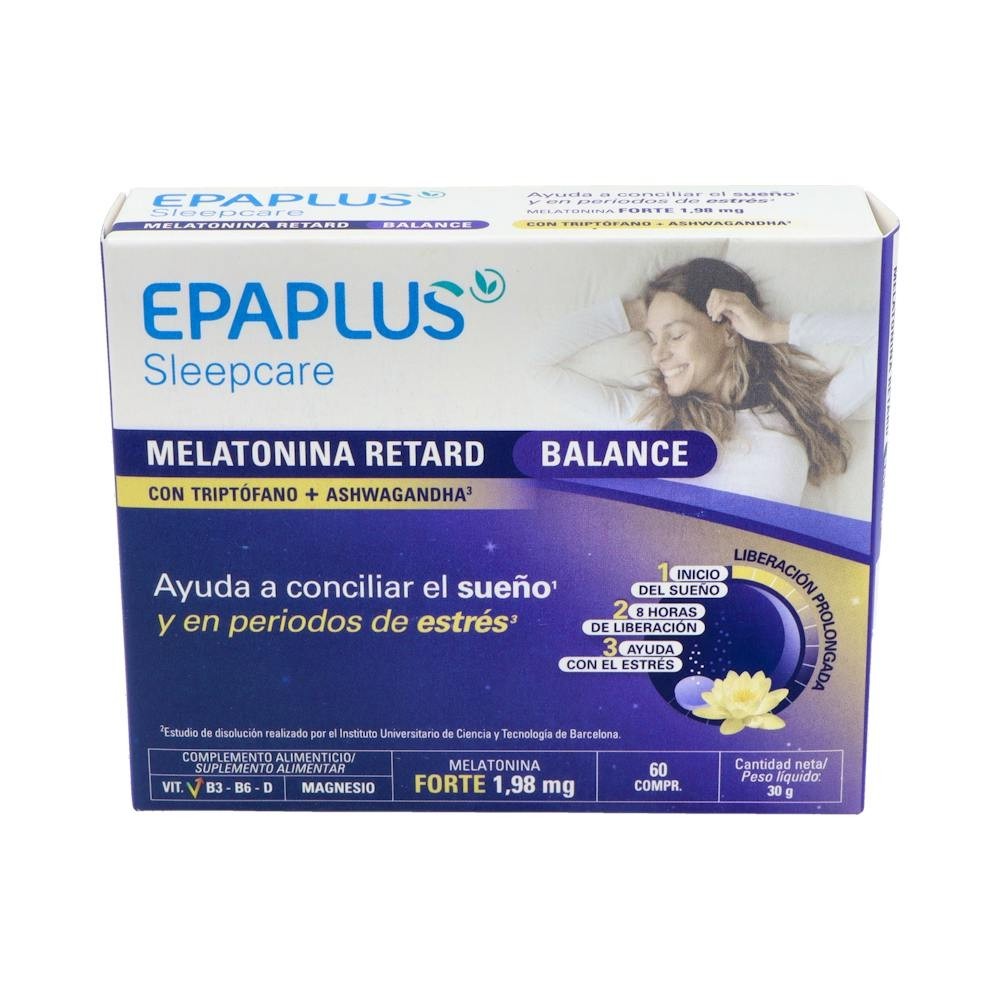 Epaplus Sleepcare Melatonina Retard Balance 60comp