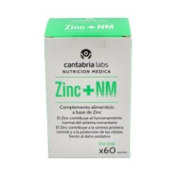 Nutrición Médica Zinc+ NM 60caps