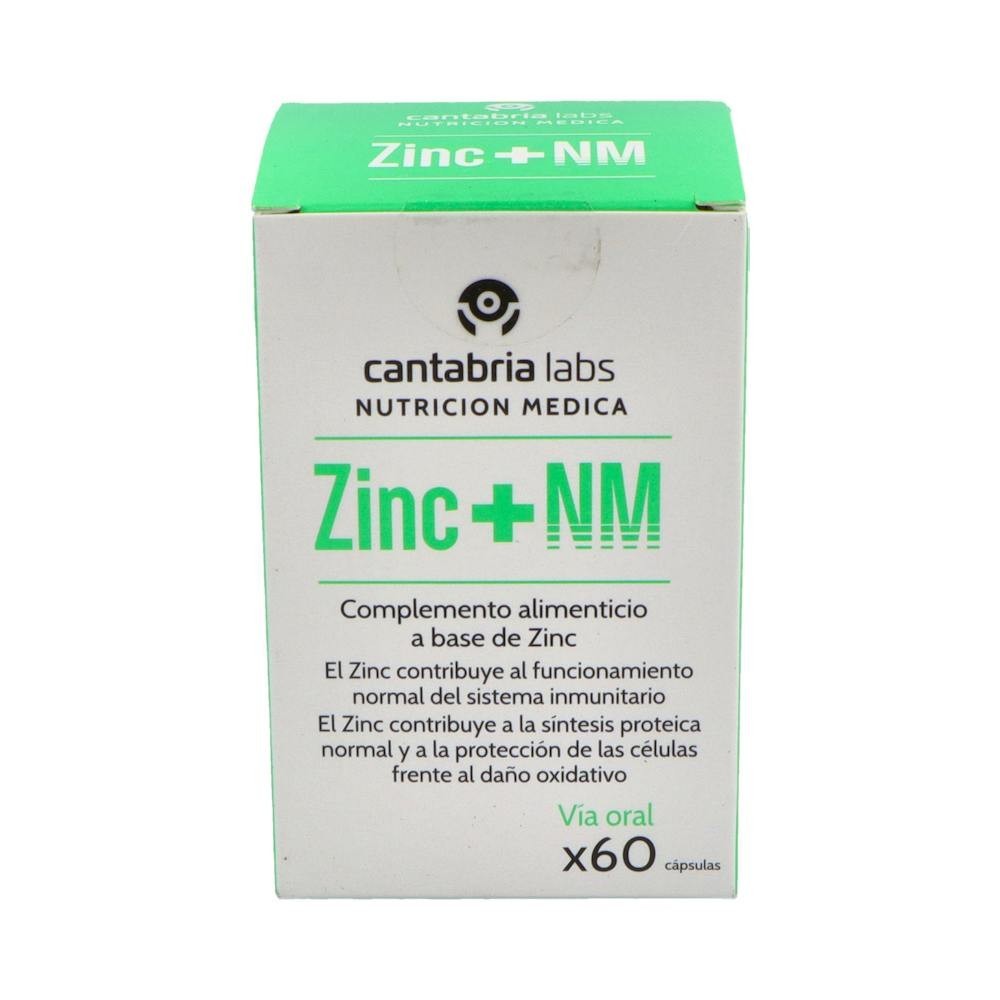 Nutrición Médica Zinc+ NM 60caps