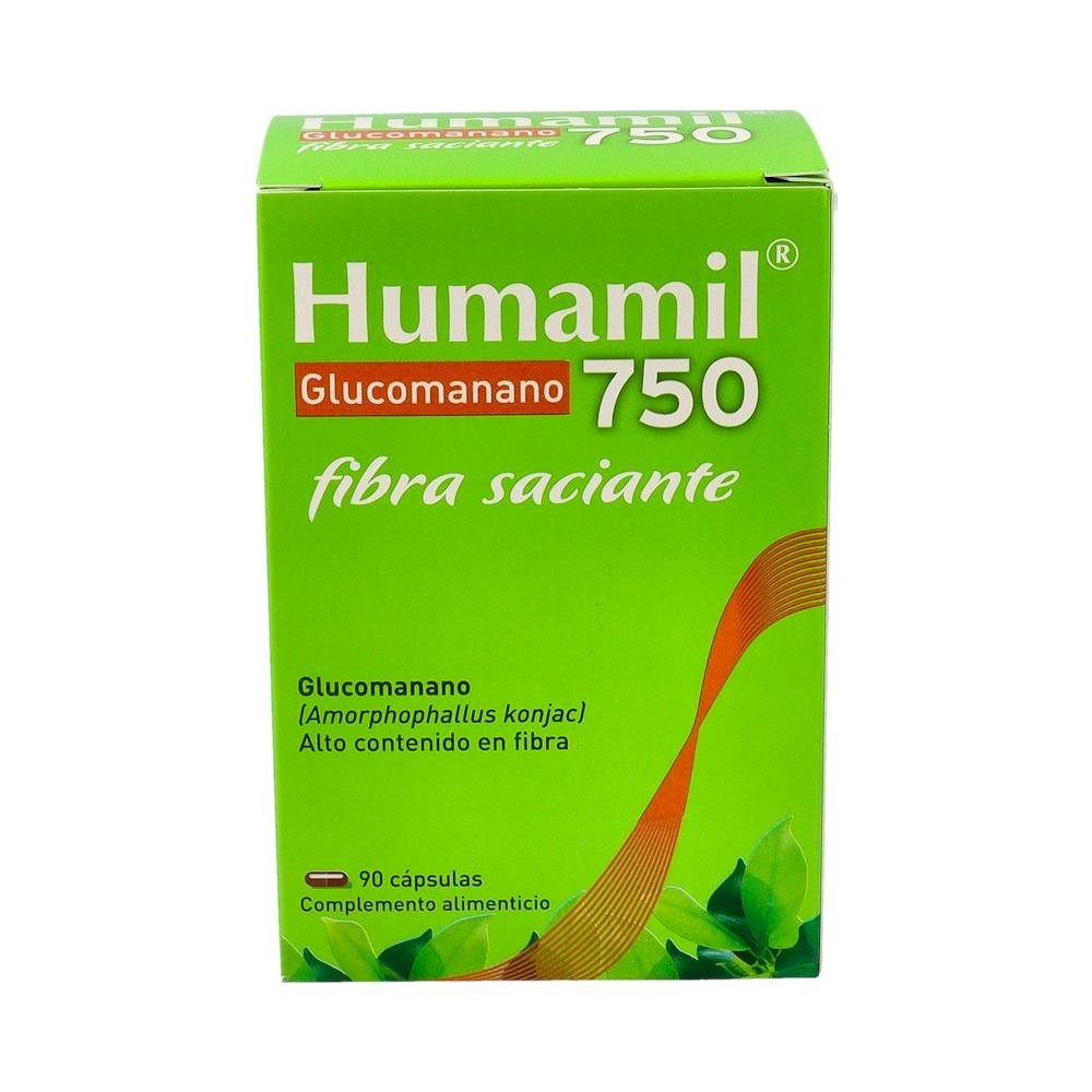 Humamil Glucomanano 750mg 90caps