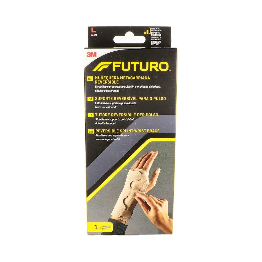 Futuro muñequera con férula reversible T-L 1ud