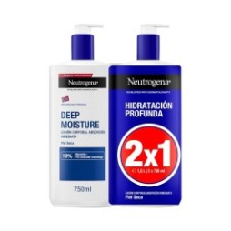 Neutrogena Pack Hidratación Profunda Piel Seca 2x750ml