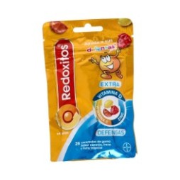 Redoxon Redoxitos Extra Defensas Gummies Naranja Fresa 25uds