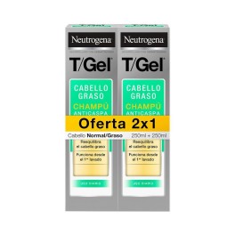 Neutrogena T/Gel Champú Anti-Caspa Graso 250ml