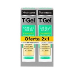 Neutrogena T/Gel Champú Anti-Caspa Graso 250ml