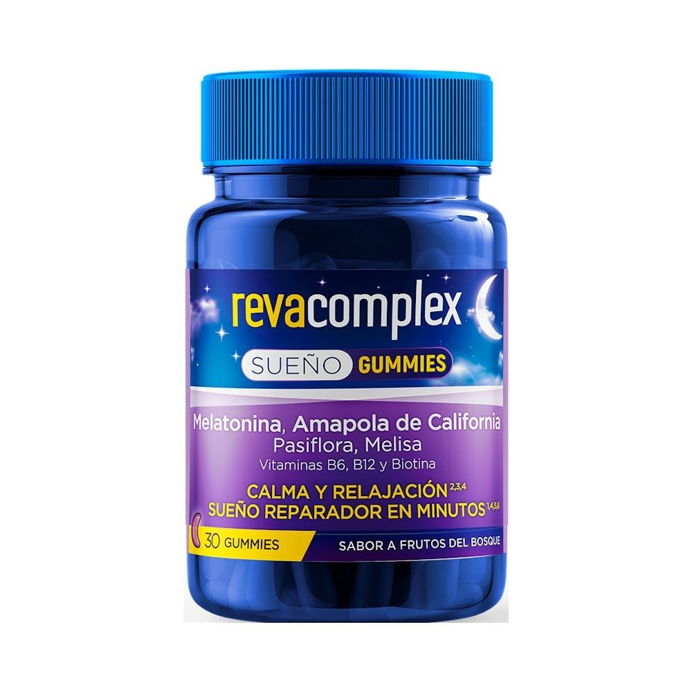 Reva Revacomplex Sueño Gummies Frutos del Bosque 30uds