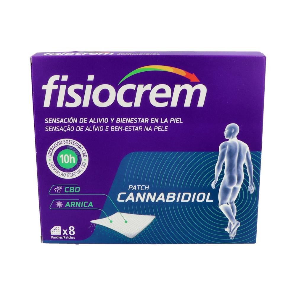 Fisiocrem Patch Cannabidiol 8 parches