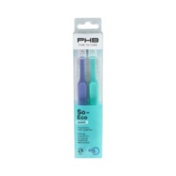 PHB Time To Care So-Eco Pack Cepillo Dental Suave 2uds