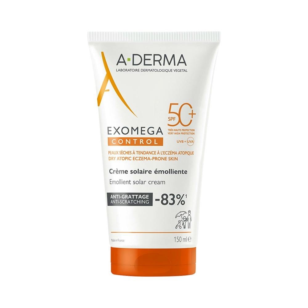 A-Derma Exomega Control Protector Solar Emoliente SPF50+ 150ml