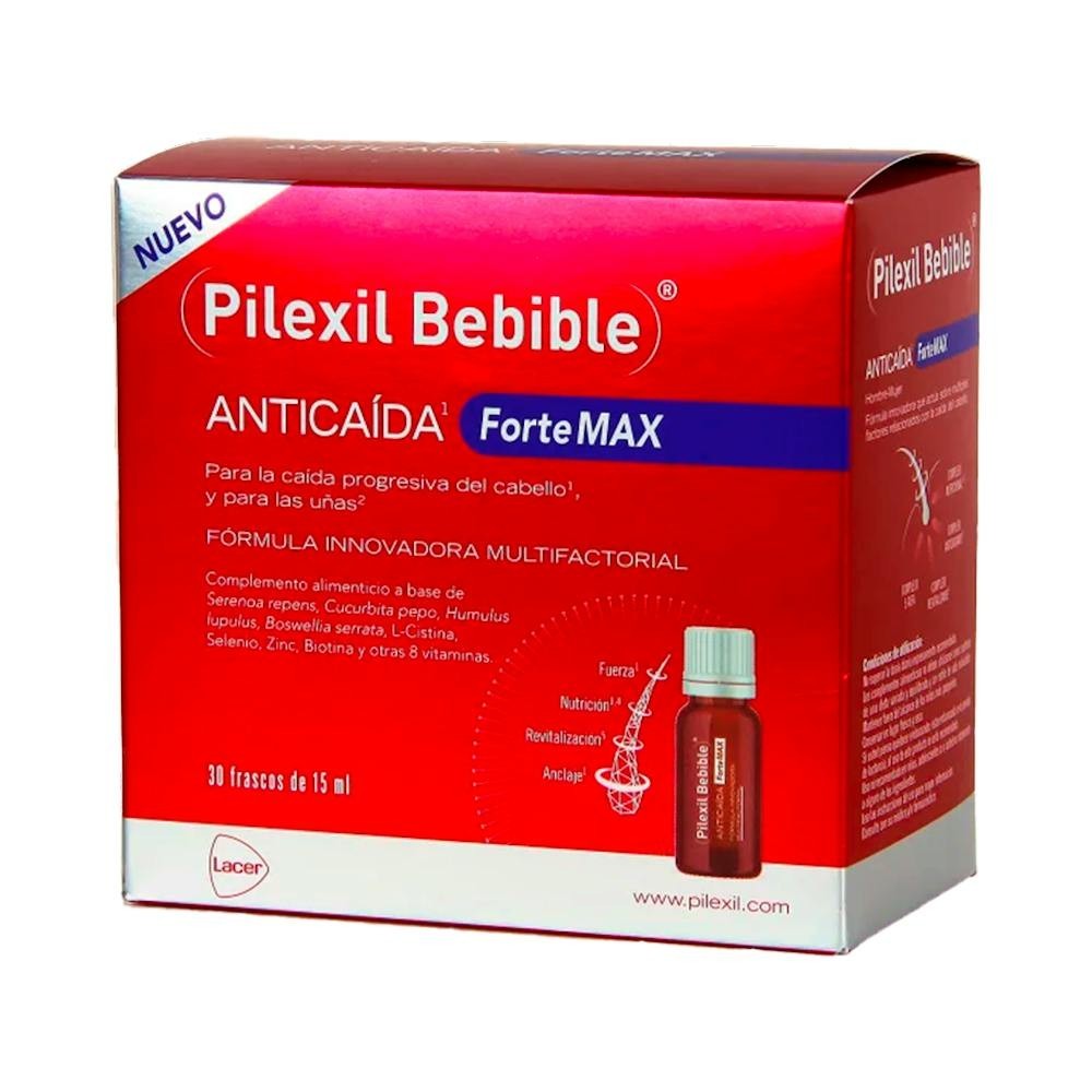 Pilexil Bebible Anticaída Forte Max 30uds