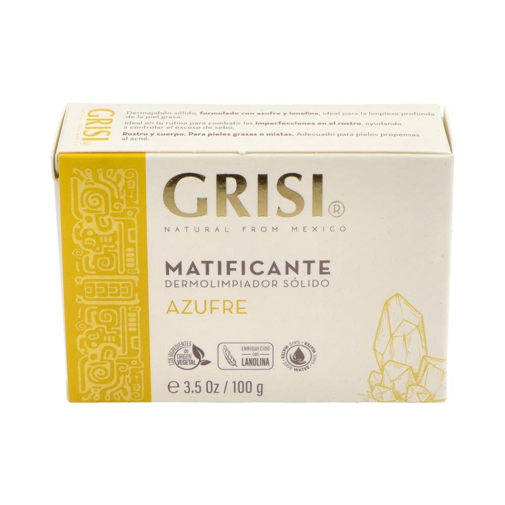 Jabón Grisi azufre 100g
