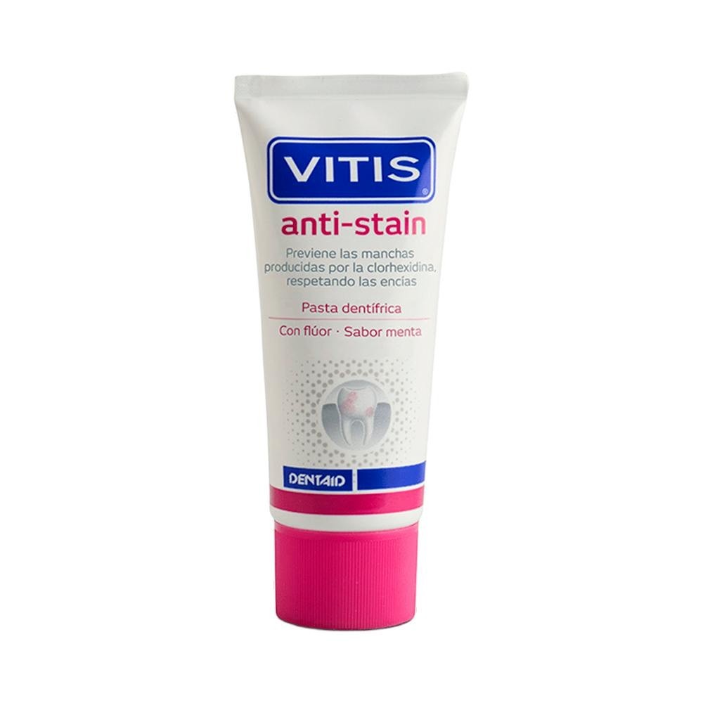Vitis Antistain Dentífrico Antimanchas Menta 50 ml