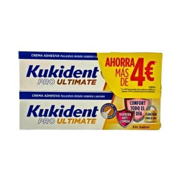 Kukident Pro Ultimate Sin Sabor 2x40g