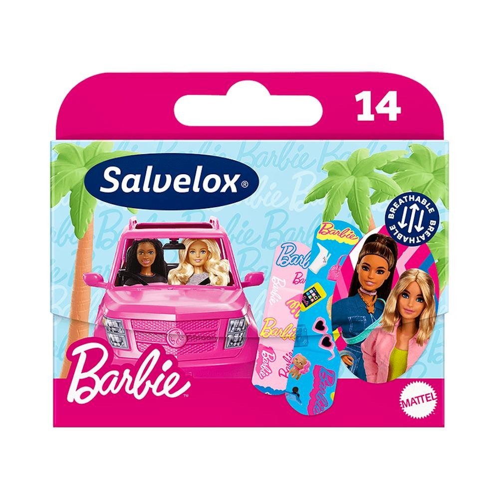 Salvelox Barbie Apositos Adhesivos 14 uds
