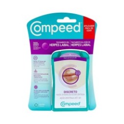 Compeed Tratamiento Calenturas - Herpes Labial Discreto 15uds
