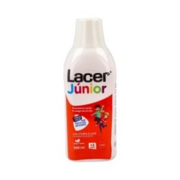 Lacer Júnior Colutorio Diario Flúor Fresa 500ml