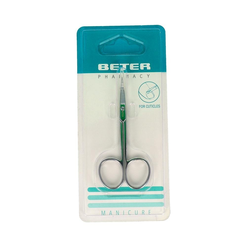 Beter tijera manicura pieles curva 9,2cm 1ud