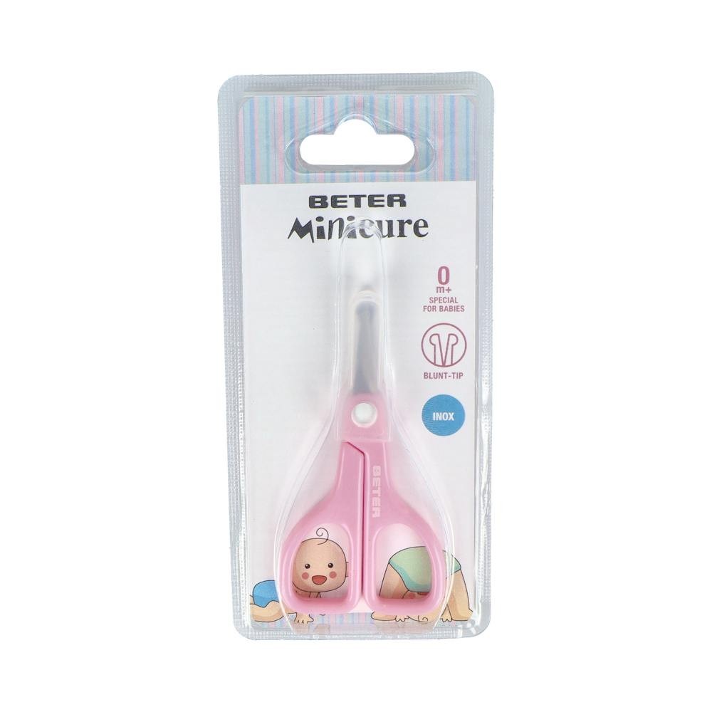 Beter tijera bebé mango plástico 9,2cm 1ud