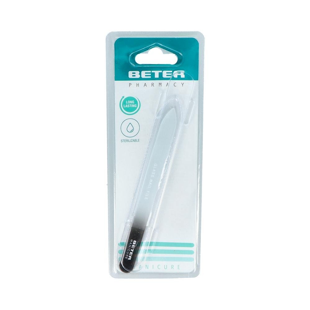 Beter lima uñas vidrio templado 13,8cm 1ud