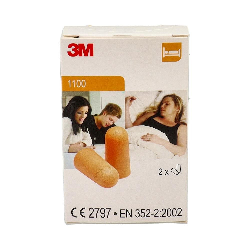3M tapones para el ruido de poliuretano 2 pares