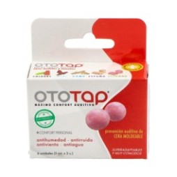 OtoTap Tapones Oídos de Cera Moldeable 6uds
