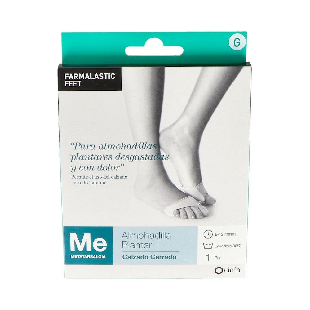 Farmalastic podo almohadilla plantar gel talla 42-45