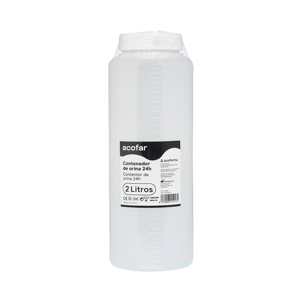 Acofar bote contenedor orina 24h 1ud