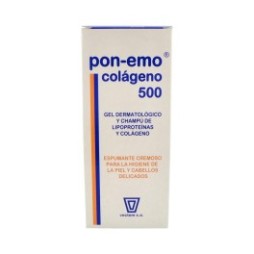 Pon-emo colágeno gel champú cabello seco 500ml