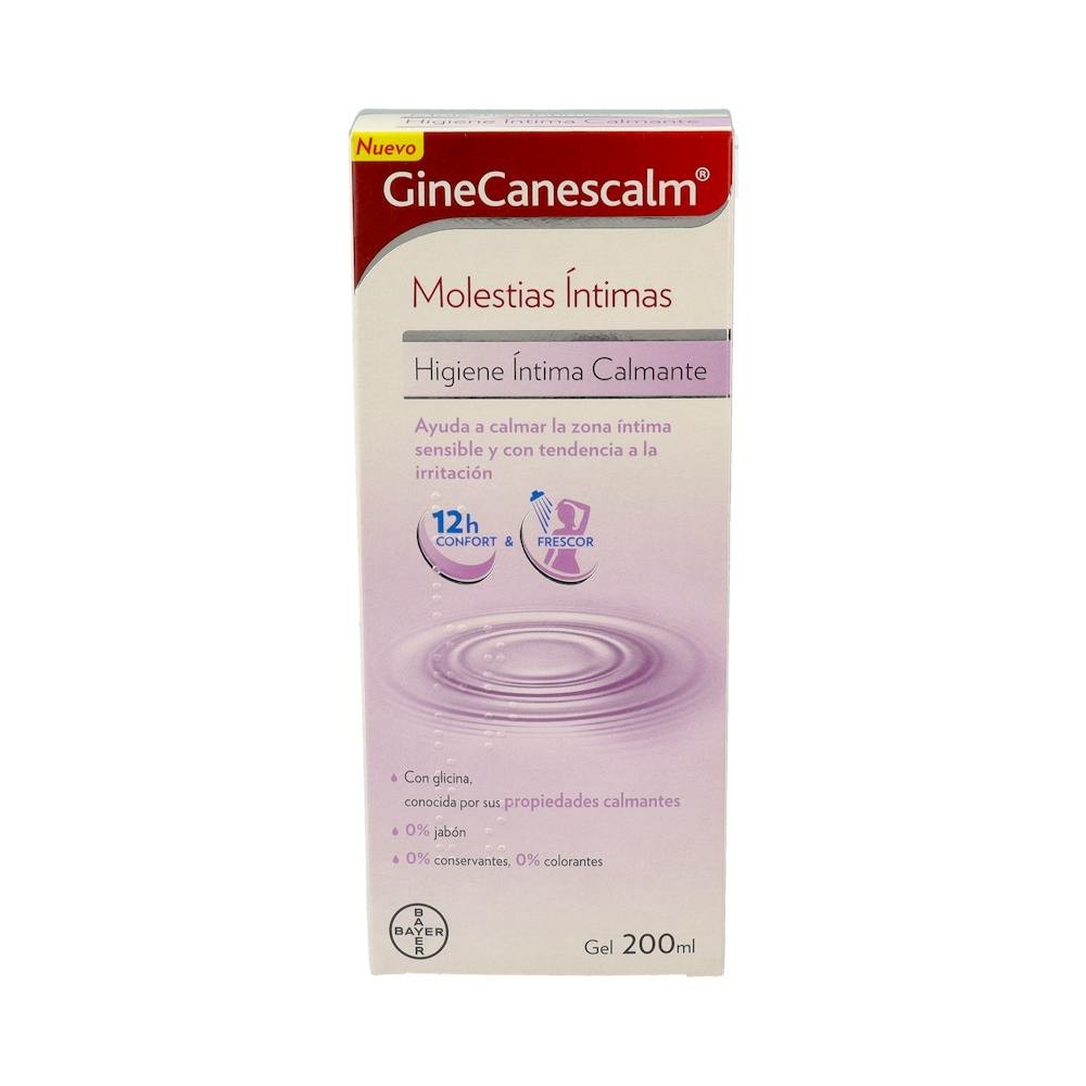 GineCanescalm Gel Higiene Íntima Calmante 200ml