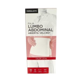 Farmalastic faja lumbar beige velcro T-1 1ud