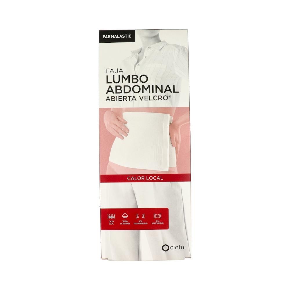 Farmalastic faja beige velcro talla 2