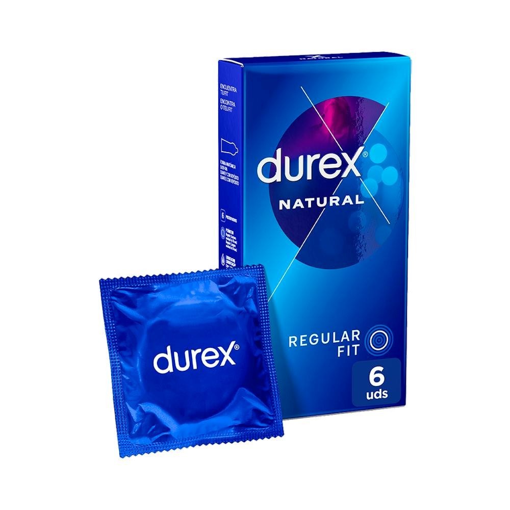 Durex Natural Preservativos 6uds