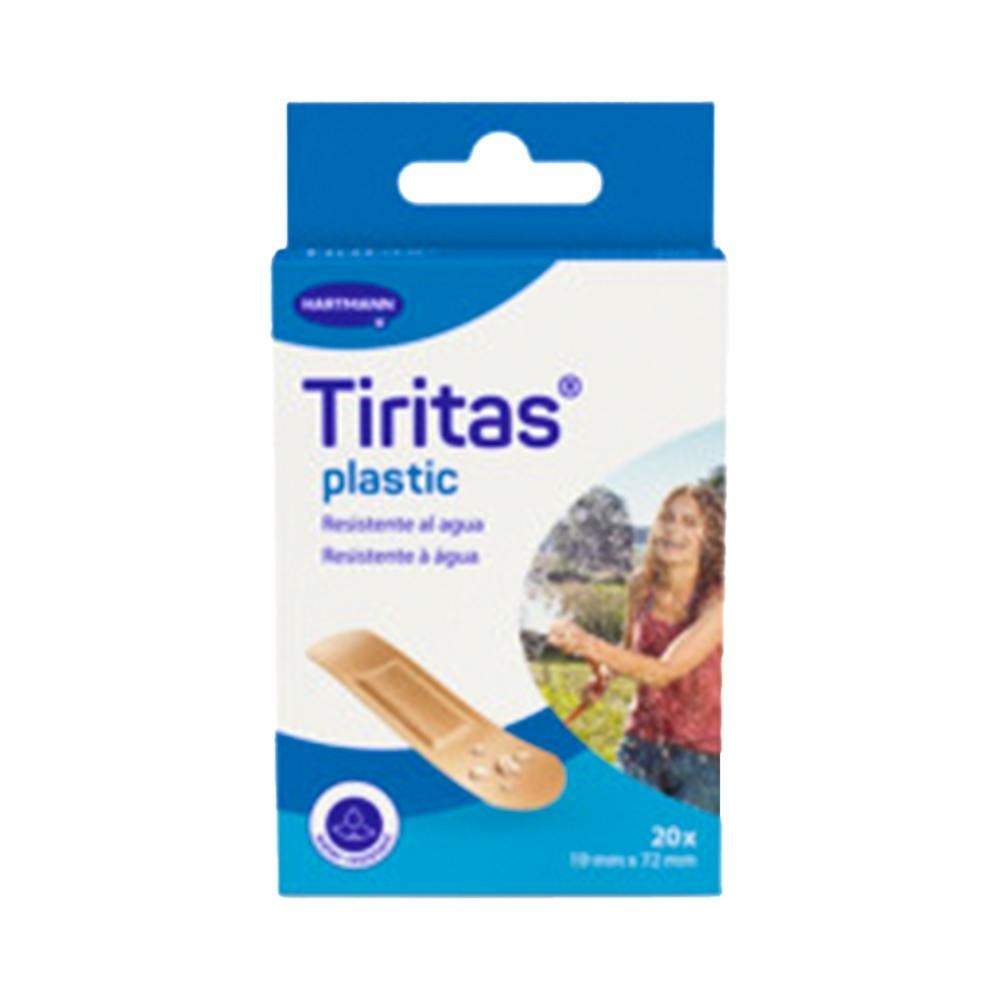 Tiritas plástico sobre 20uds