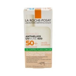 La Roche-Posay Anthelios UVMUNE 400 Oil Control Fluido SPF50+ con Color 50ml