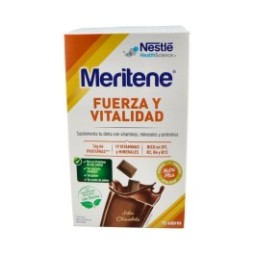 Meritene Fuerza y Vitalidad Batido Chocolate 15 sobres