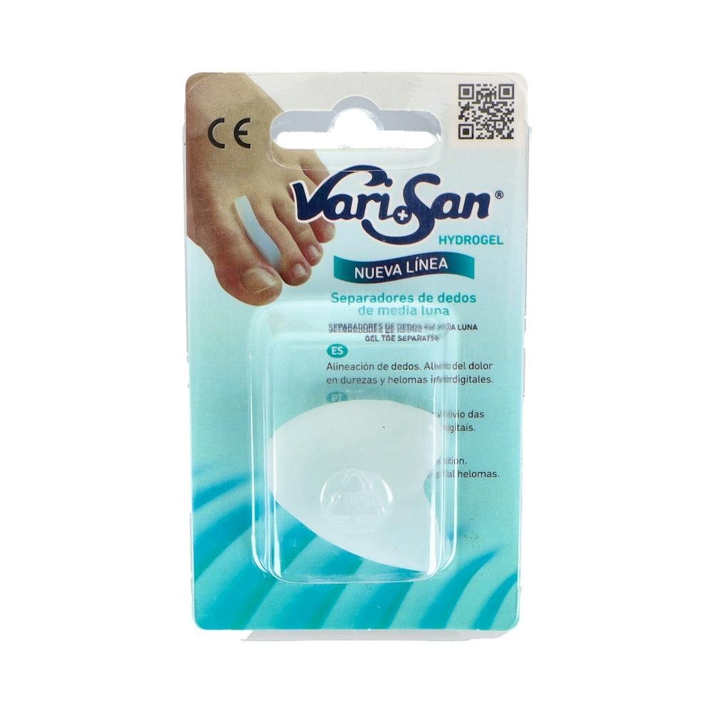 Vari+San Hydrogel Separadedos Semi Luna T-Grande 2uds