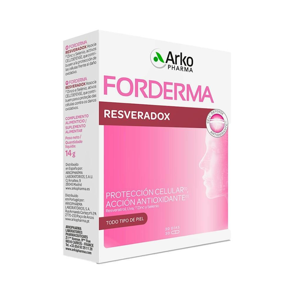 Arkopharma Forderma Resveradox 30caps