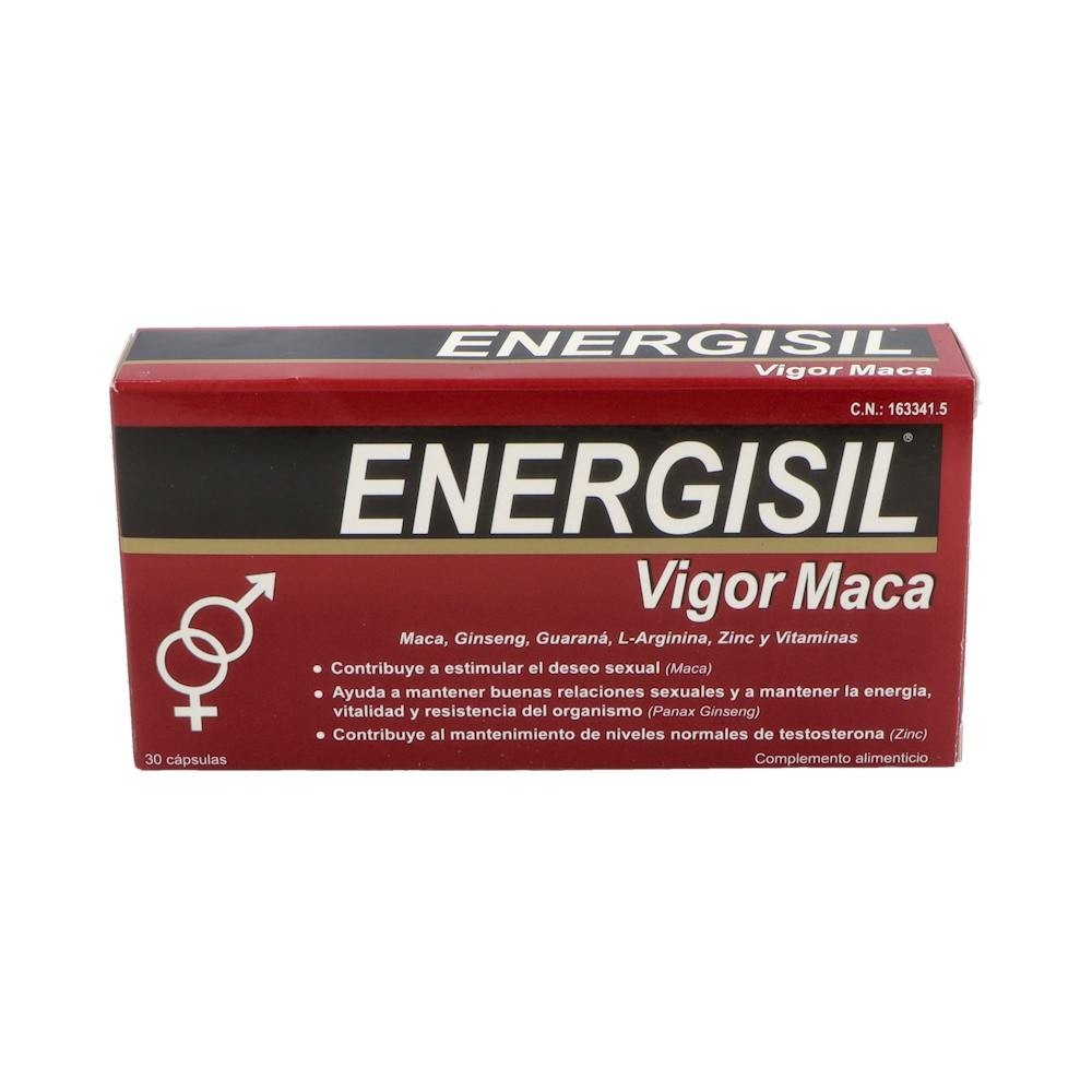Energisil Maca Efecto Vigor 30caps