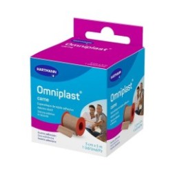 Omniplast esparadrapo 5mx5cm 1ud