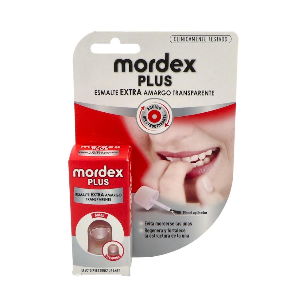Mordex Esmalte Extra Amargo Transparente 9ml