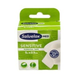 Salvelox Sensitive esparadrapo 5mx2,5mm 1ud
