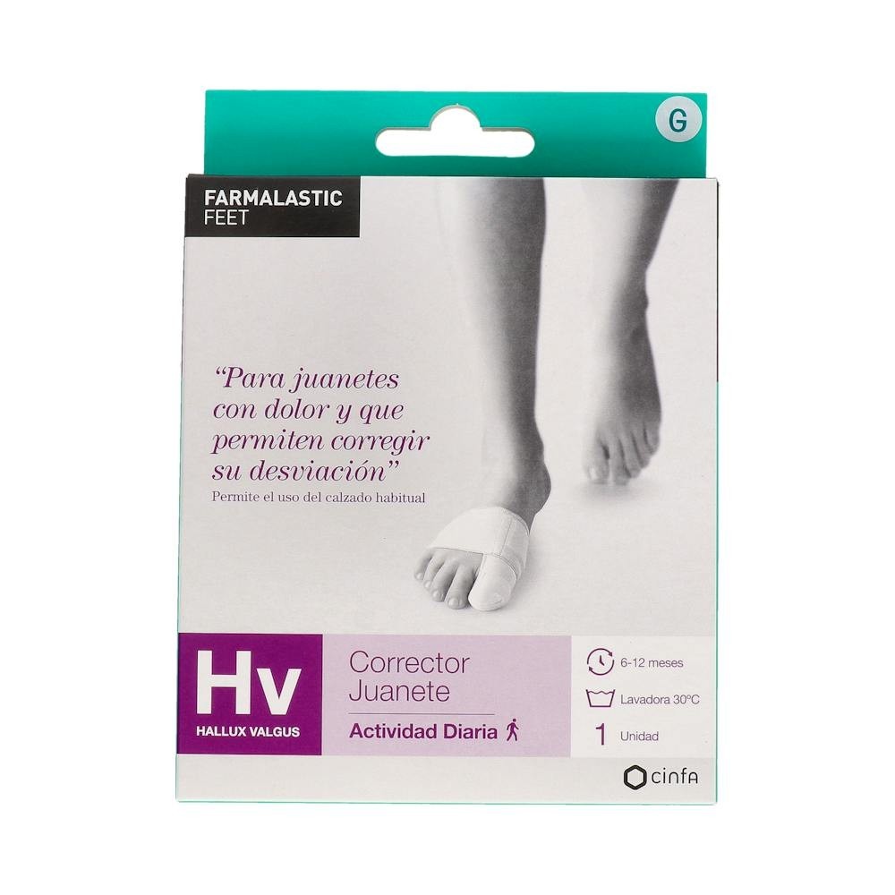 Farmalastic podo corrector juanete T-grande 1ud