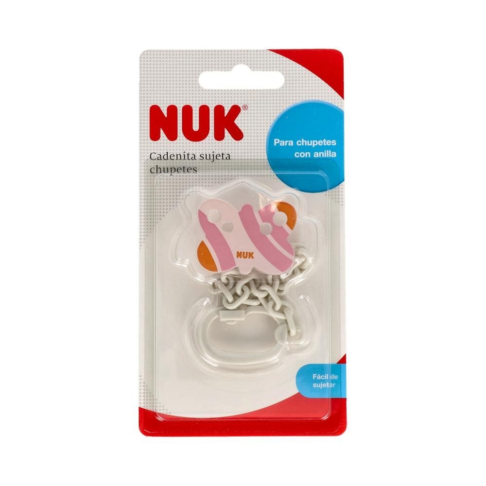 Nuk Nukete Happy cadenita sujeta chupetes 1ud