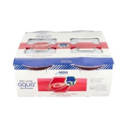 Resource Aqua+ Agua Gelificada Granada 4x125g