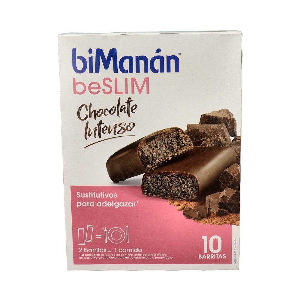 BiManán Barritas Chocolate Intenso 10uds