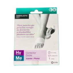 Farmalastic podo corrector doble tallag izquierdo