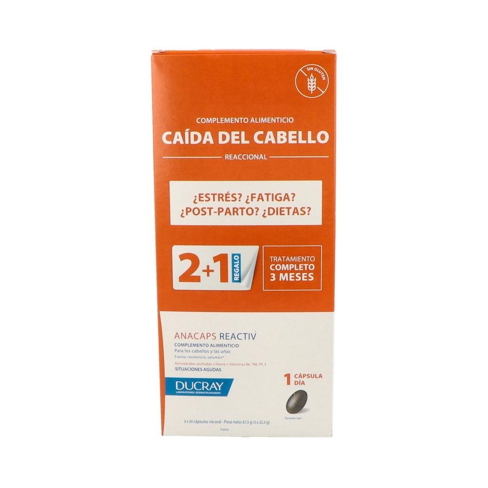 Ducray Anacaps Reactiv Caída del Cabello 90caps